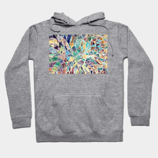 Modern abstract pastels Hoodie by ArtDreamStudio